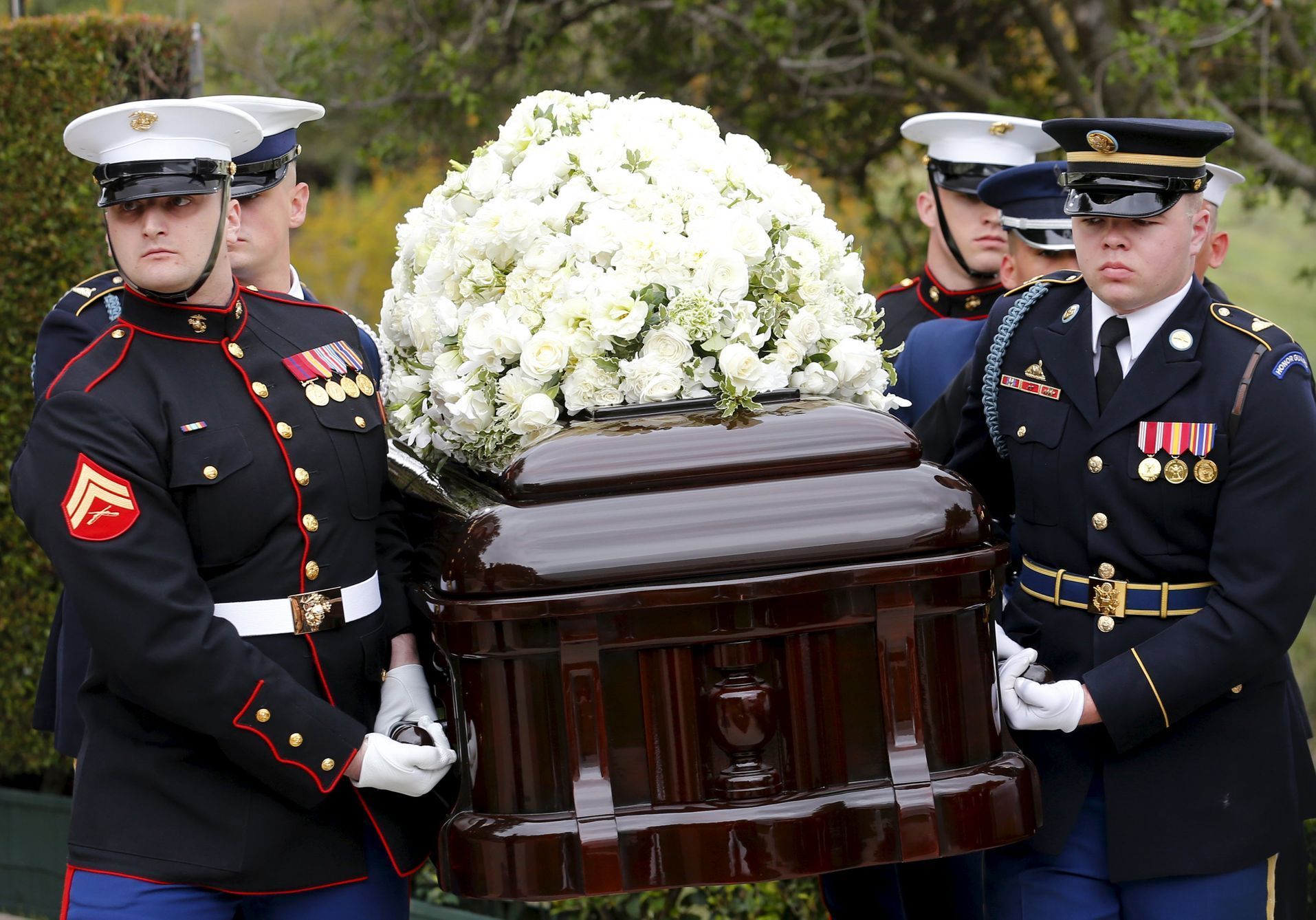 Pohřeb Nancy Reaganové