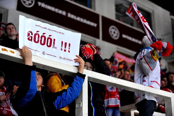 Třinec vs. Sparta (utkání play off extraligy)