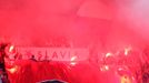 SL, Slavia-Sparta: fanoušci Slavie