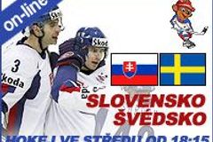 Hokej: Slovensko - Švédsko ON-LINE