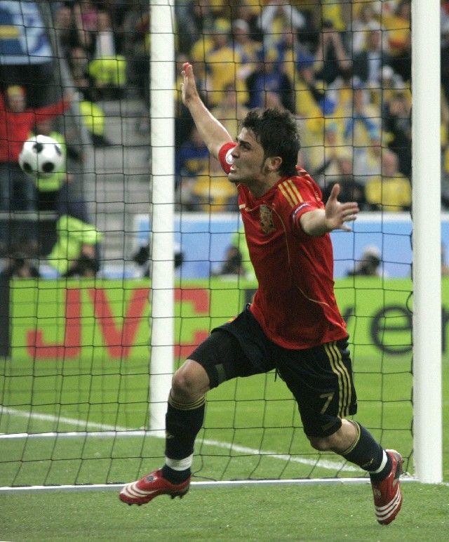 Euro 2008: Švédsko - Španělsko: Villa
