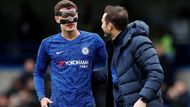 Andreas Christensen a kouč  Frank Lampard slaví vítěství Chelsea nad Tottenhamem