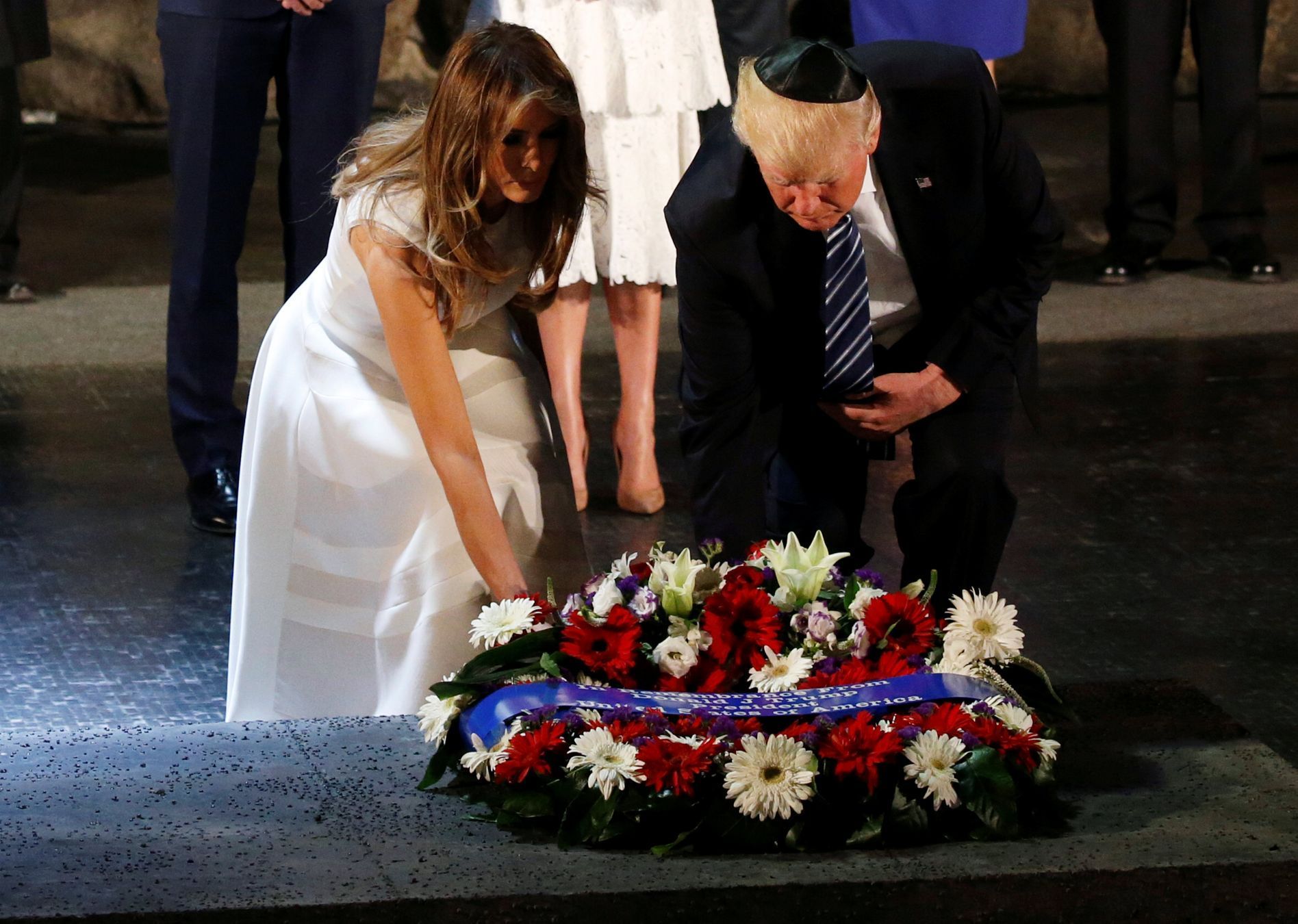 Donald Trump v Izraeli, květen 2017