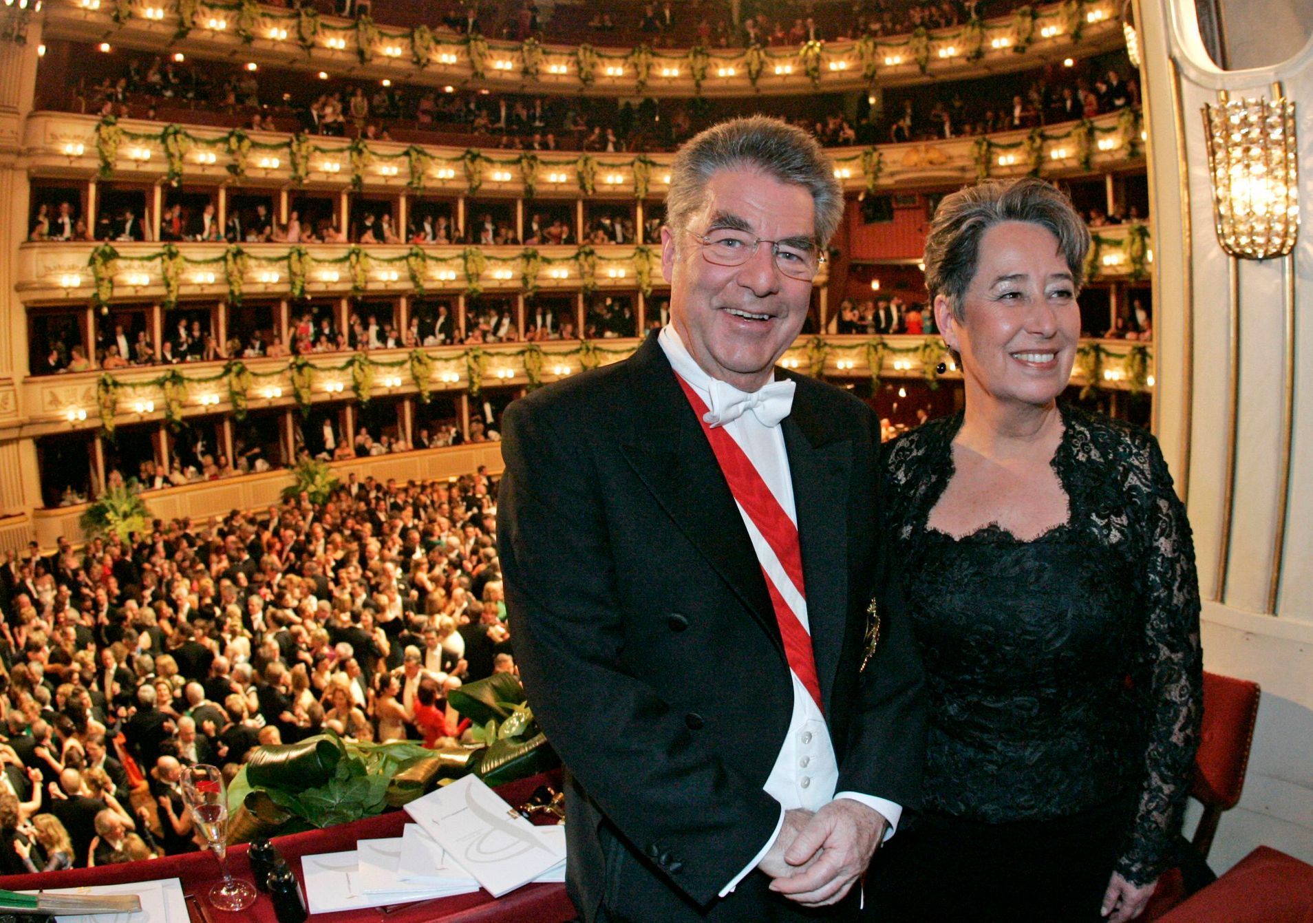 Fischer, Heinz, Rakousko, prezident, ples v opeře