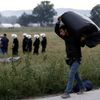 Vyklízení uprchlického tábora v Idomeni