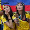 Kolumbijská fanynka na MS 2014