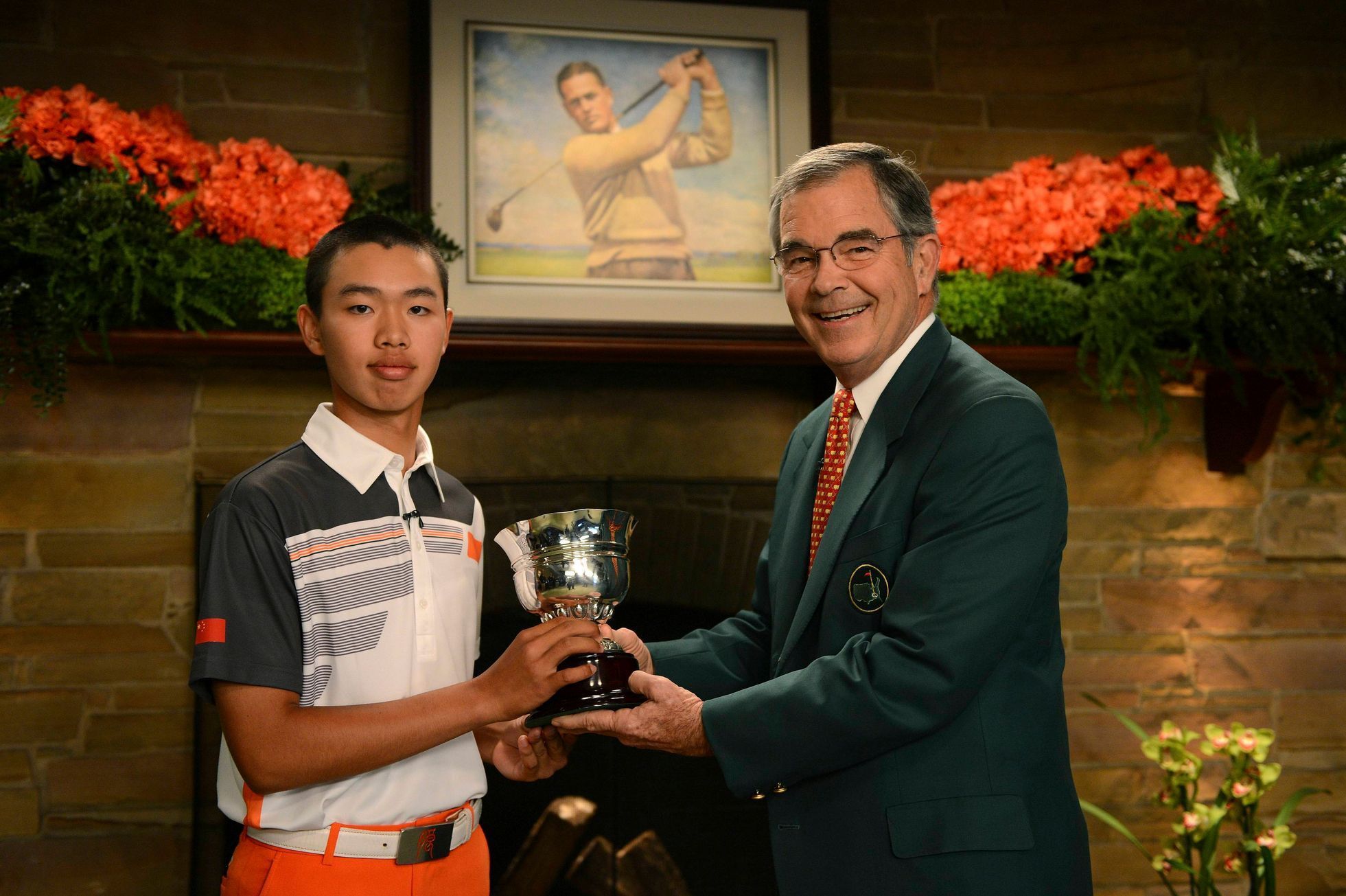 Guan Tianlang po turnaji Masters v Augustě