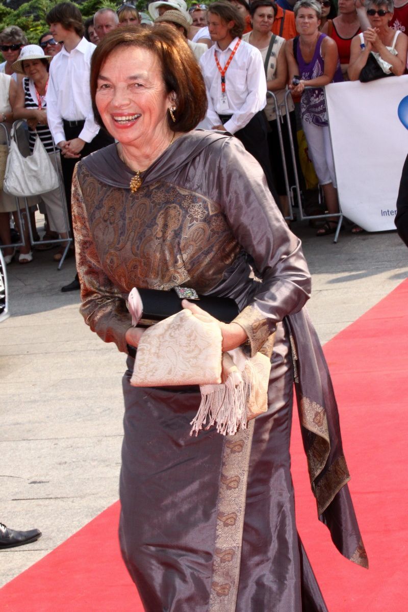 MFF Karlovy Vary zakončení - Livia Klausová