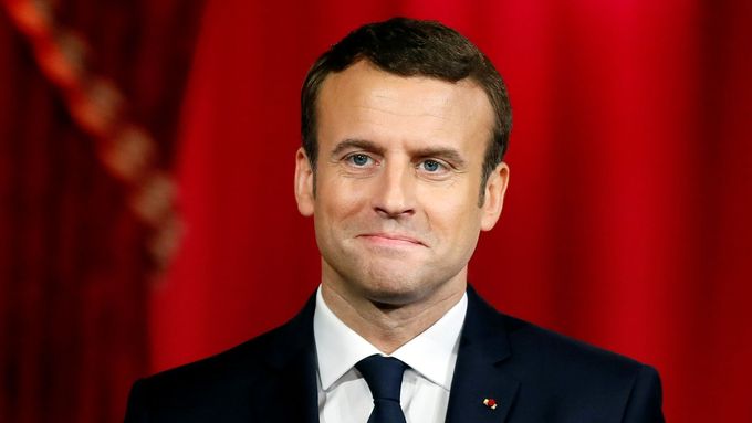 Nový francouzský prezident Emmanucel Macron.
