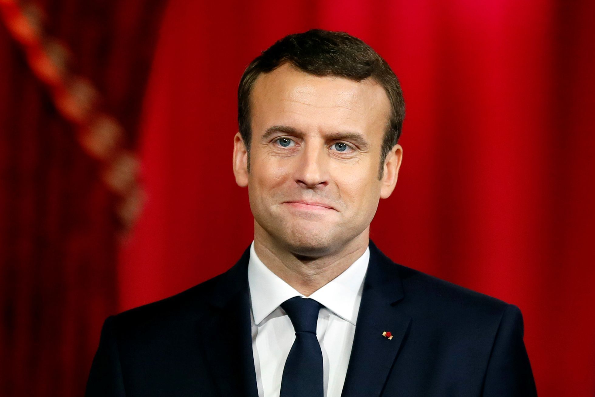 Francouzský prezident Emmanuel Macron.