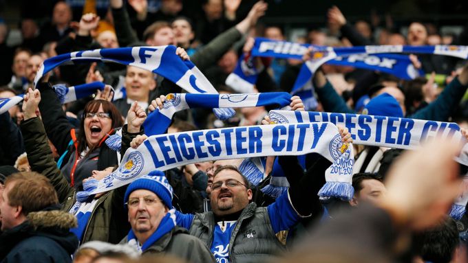 Prohlédněte si fotografie ze šlágru 25. kola anglické ligy, v němž fotbalisté Leicesteru vyhráli na hřišti Manchesteru City 3:1.