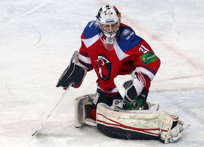 Jakub Štěpánek odchytal proti Ufě svůj šestý zápas v letošní sezoně KHL.