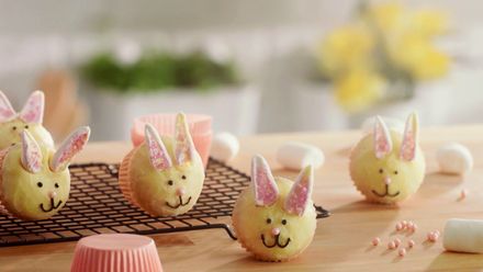 Originální recept: zajíčkový cupcake