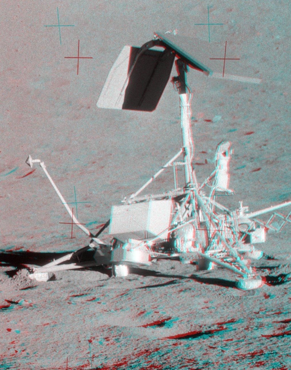 3D - Apollo 12 na Měsíci