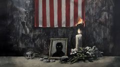 Banksy, protesty v USA