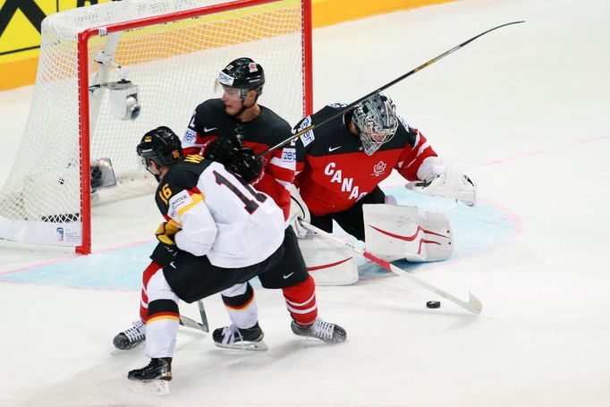 MS 2015, Kanada - Německo: Martin Jones, Tyson Barrie (22) - Michael Wolf (16)