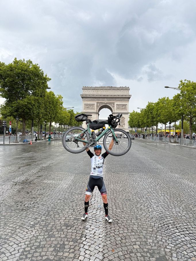 Daniel Polman při Ultra Tour 2025 (Paříž)