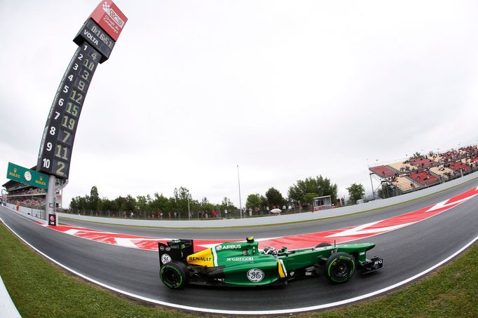 Formule 1 , VC Španělska: Giedo van der Garde, Caterham