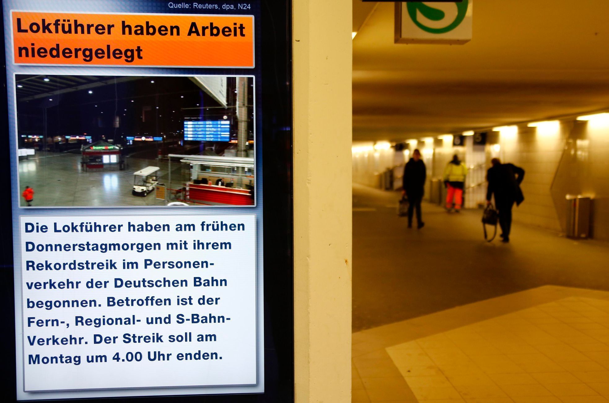 Stávka Deutsche Bahn