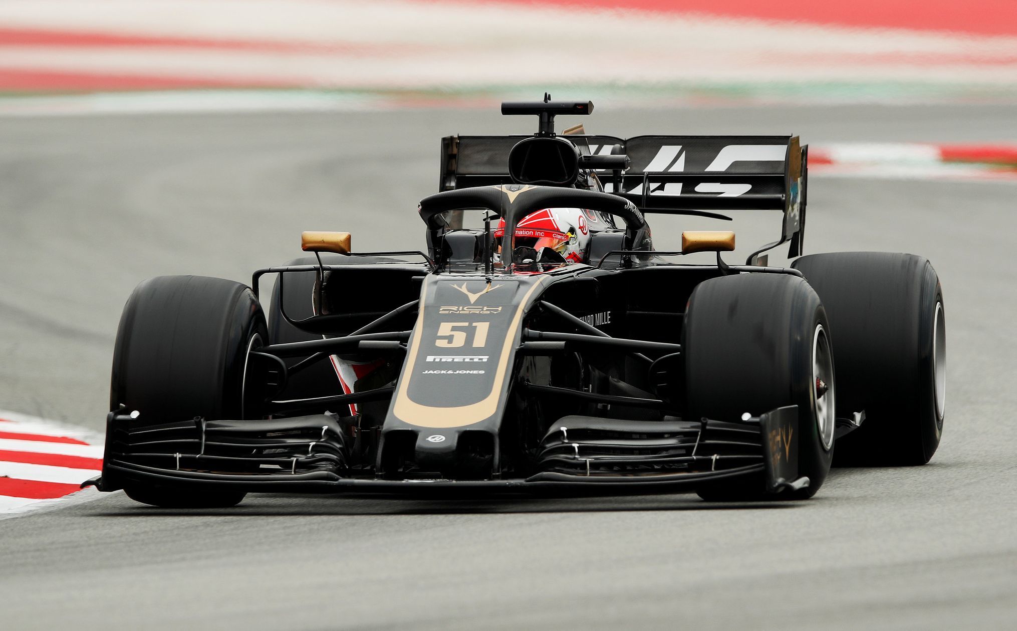 Testy F1 2019, Barcelona I: Pietro Fittipaldi, Haas