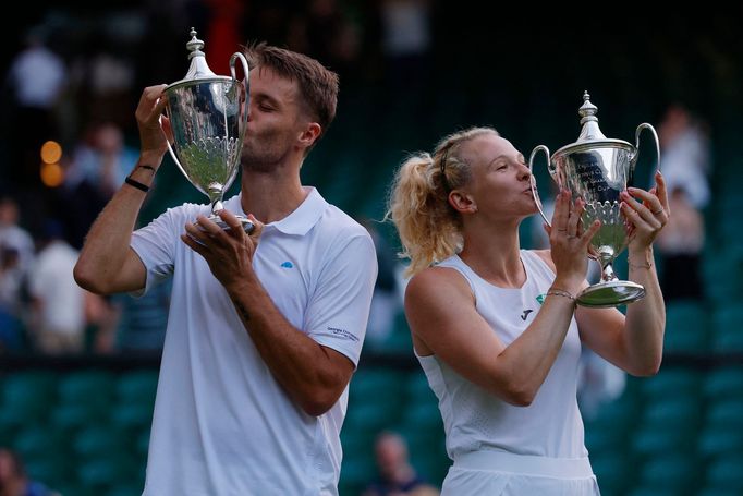 Kateřina Siniaková a Sem Verbeek, Wimbledon 2025
