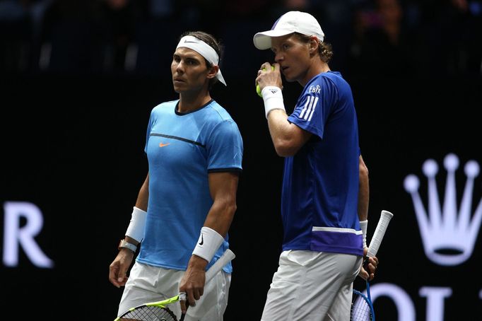 Laver Cup 2017: Rafael Nadal, Tomáš Berdych