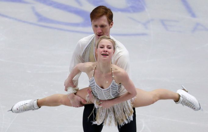 ME krasobruslení 2017, sportovní dvojice: Jevgenia Tarasová a Vladimir Morozov, Rusko