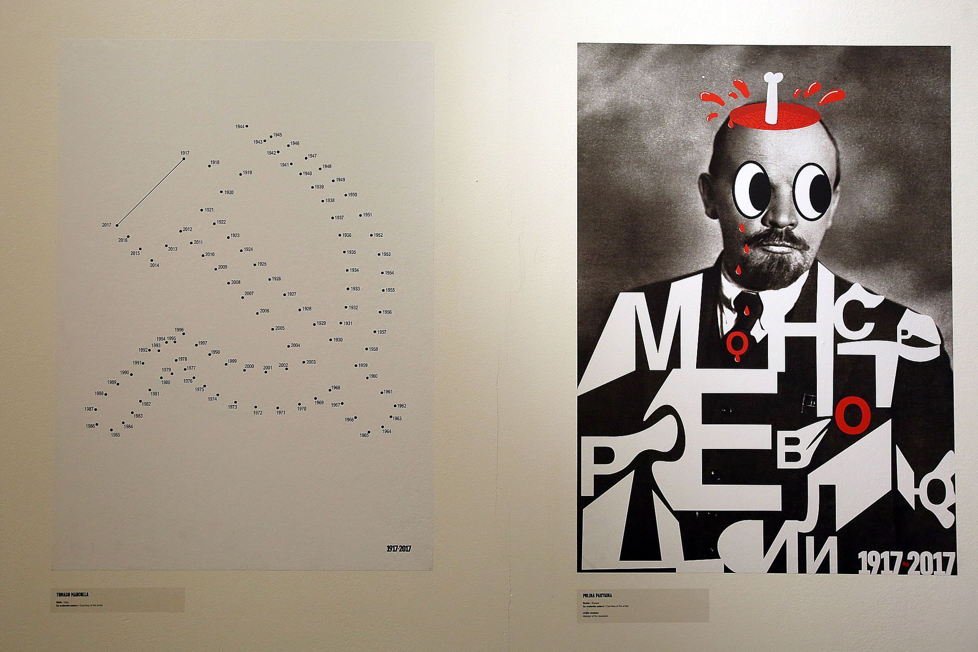 Antibolševické plakáty v DOXu