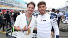 DJ Kygo a pilot týmu AlphaTauri Pierre Gasly ve VC Miami formule 1 2022