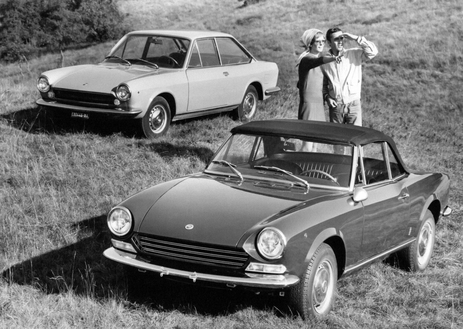 Fiat 124 Sport coupe + Sport Spider