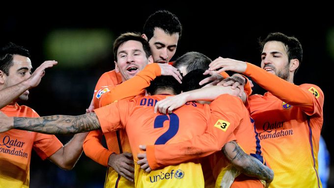 Fotbalisté Barcelony mají stále důvody k radosti