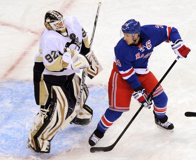 NHL, New York Rangers - Pittsburgh Penguins: Ryan Callahan - Tomáš Vokoun