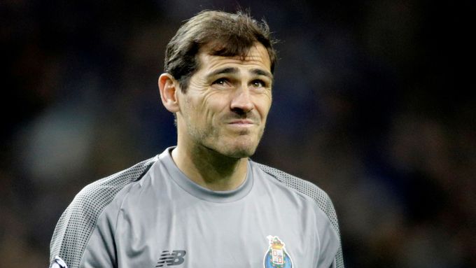 Iker Casillas ve čtvrtfinále Ligy mistrů
