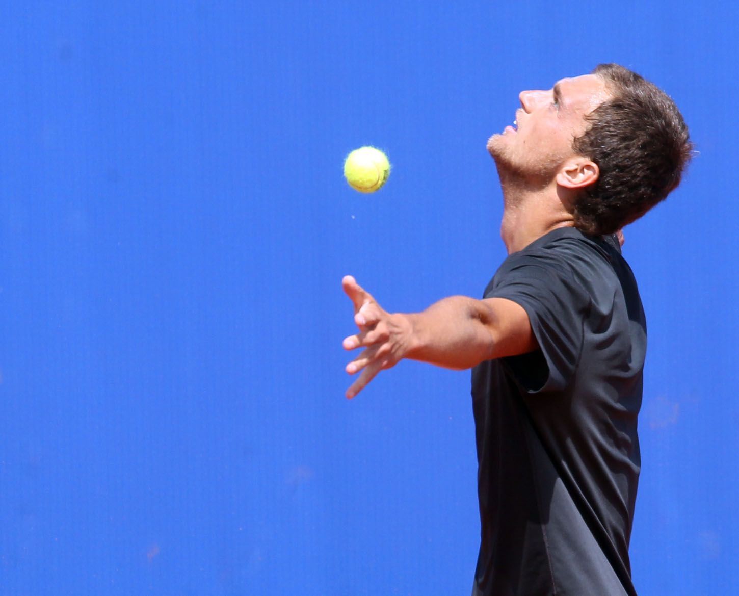 Tenis, Prague Open 2013, finále: Oleksandr Nedovjesov (vítěz)