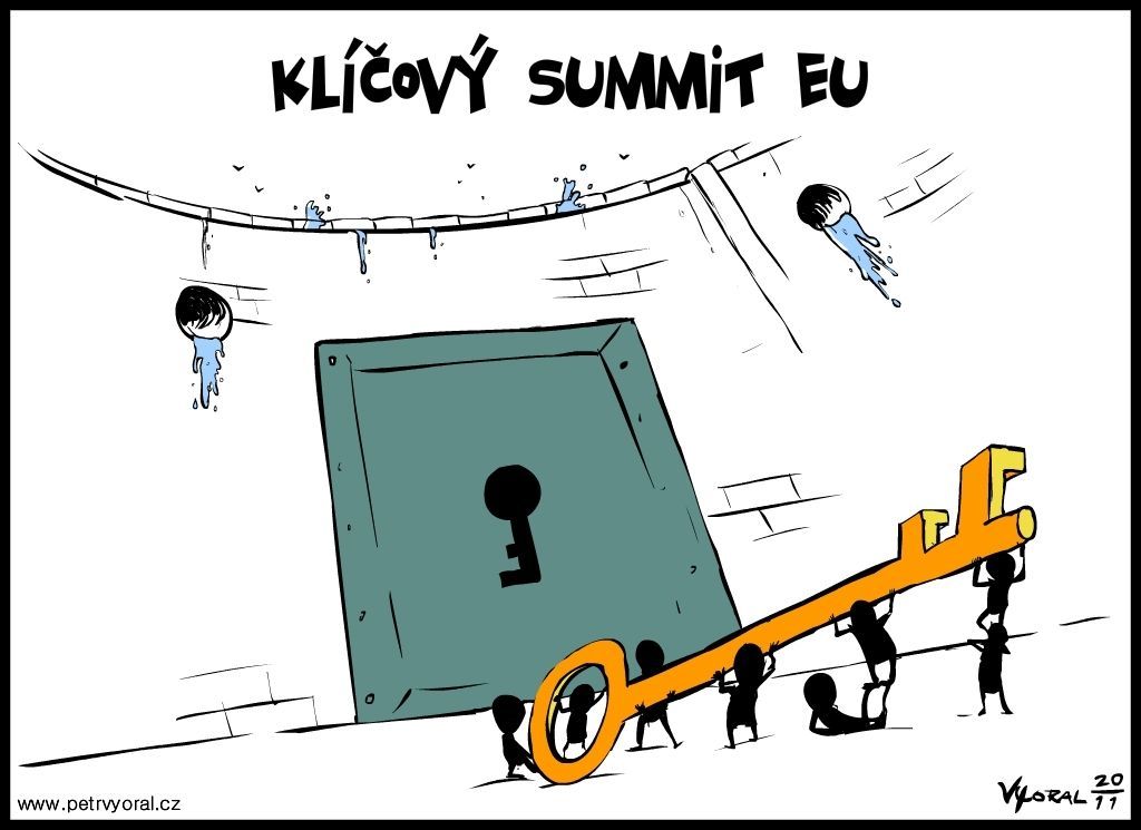 eu euro summit kresba vyoral