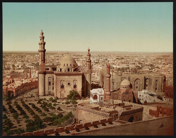 Egypt 1898 - 1905 na fotkách. Z kolekce fotochromových tisků Library of Congress