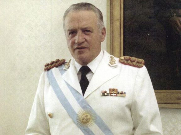 Argentinský diktátor Leopold Galtieri