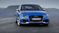 Audi ukáže na ženevském výstavišti premiéru nejsportovnější verze modelu A3. Audi RS3 Sportback pohání pětiválcový benzinový motor 2.5 TFSI s výkonem až 400 koní, který raketu s pohonem všech kol vystřelí z místa na stovku během 4,1 s. České ceny budou známé v dubnu, uvedení na trh přijde v srpnu.