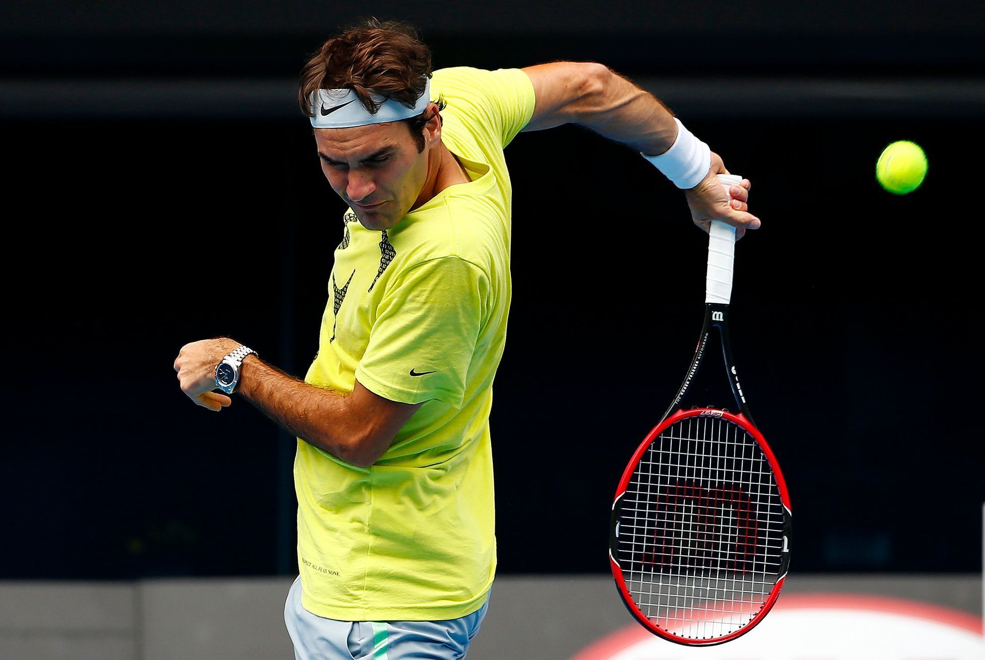 Příprava na AO: Roger Federer
