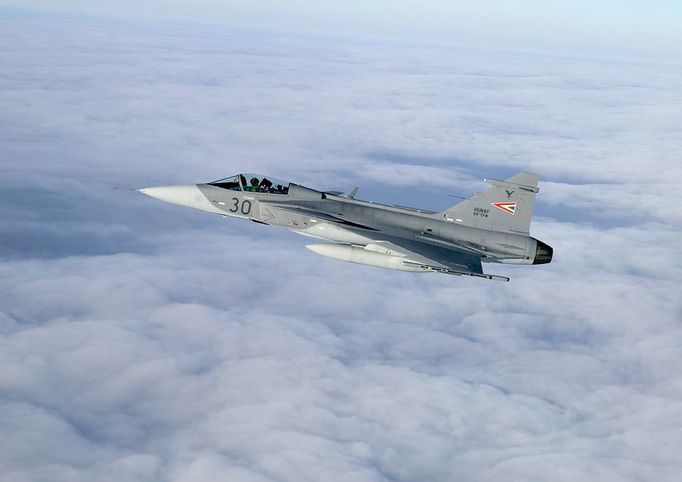 Stíhačka JAS 39 Gripen