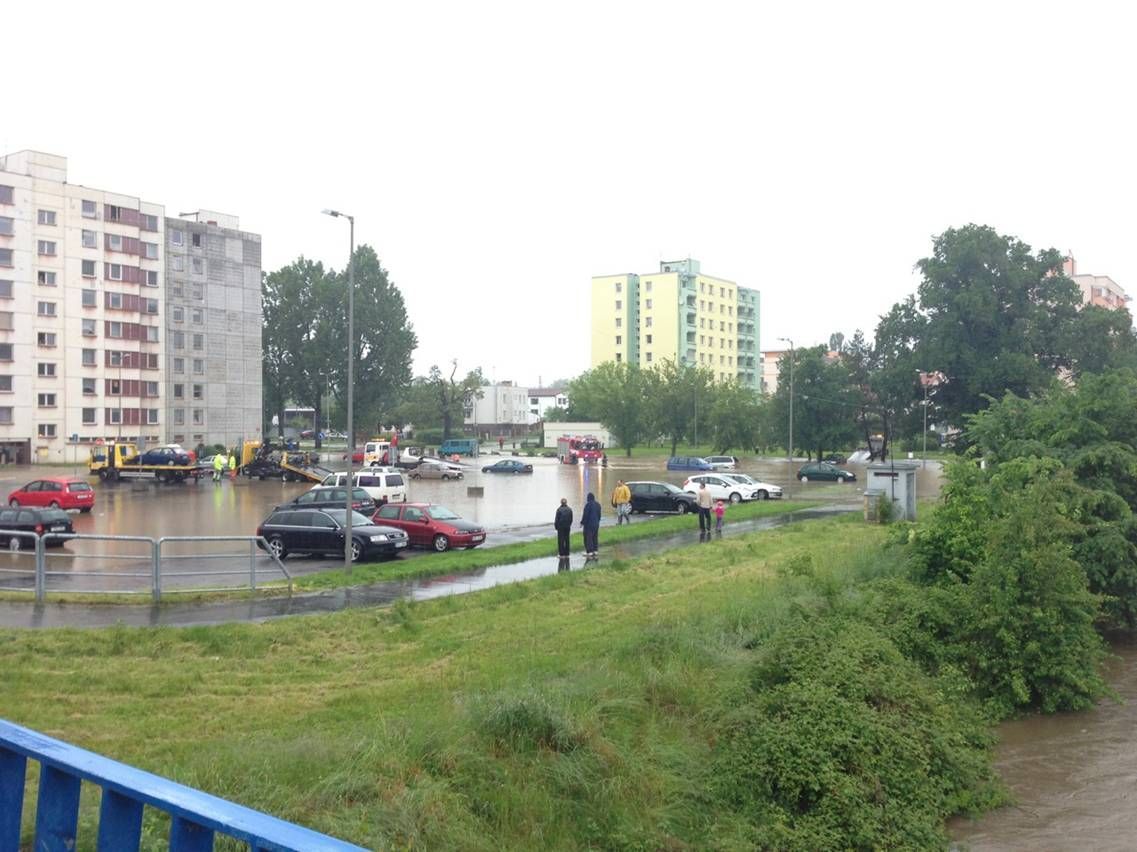 Povodeň červen 2013 - Písek