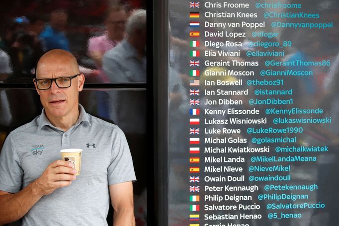 Tour de France 2017: Dave Brailsford, šéf týmu Sky