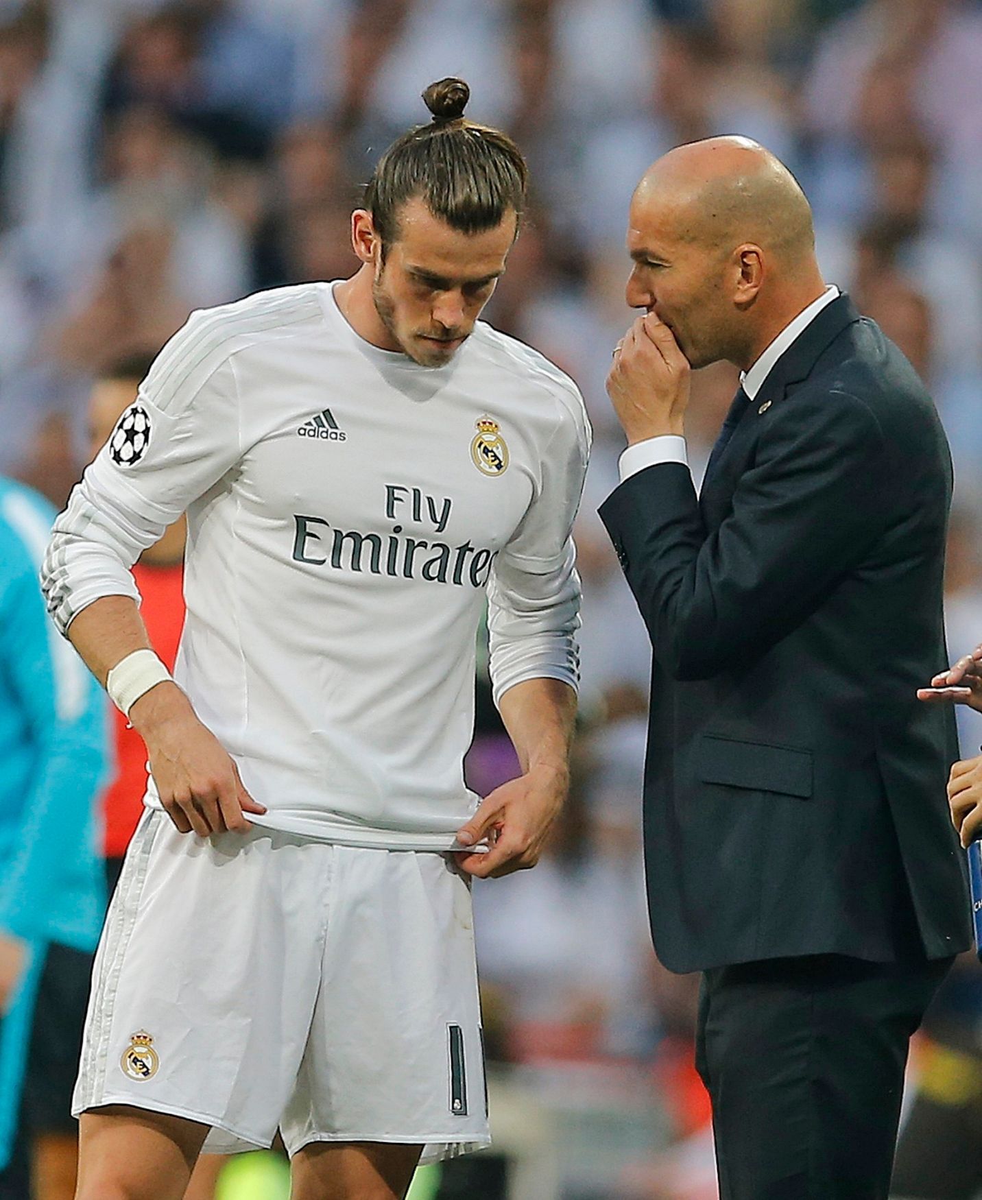 Gareth Bale a Zinedine Zidane, Real Madrid