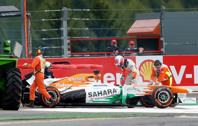 Formule 1, VC Belgie 2013:  Paul di Resta, Force India