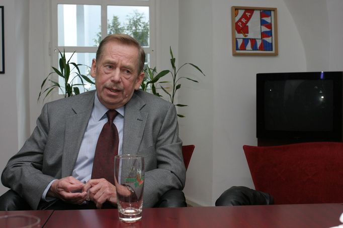 Václav Havel na snímku z roku 2006.