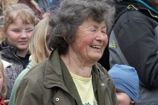 Marie Bařinová, 80letá vedoucí turistického oddílu.