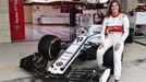 F1 2018: Tatiana Calderónová, Sauber