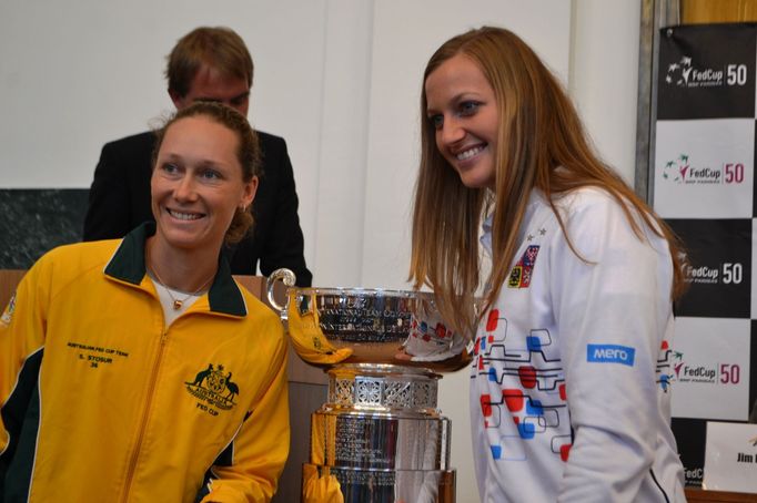 Fed Cup Česko - Austrálie (2013): los