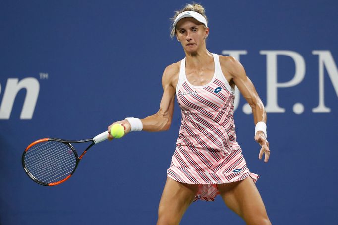 Lesja Curenková ve 2, kole US Open 2018