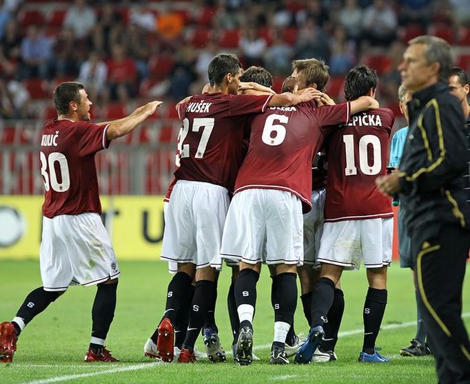 Sparta se může radovat. Nakonec vyhrála 2:0 a postoupila přes Tiraspol do třetího předkola LM.